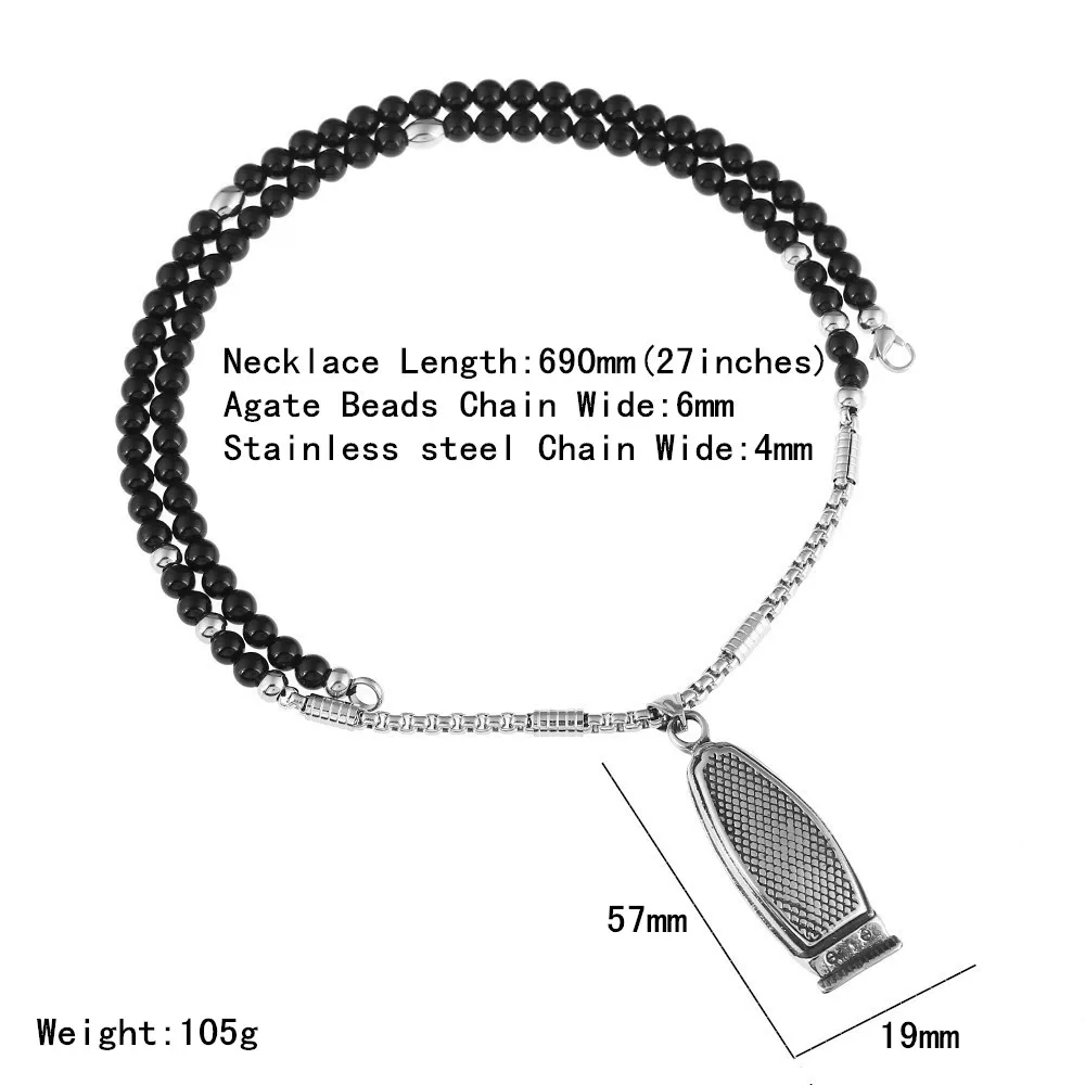 Heren kapper hanger ketting ro - Men'S Fashion Haircuts recensie en prijs