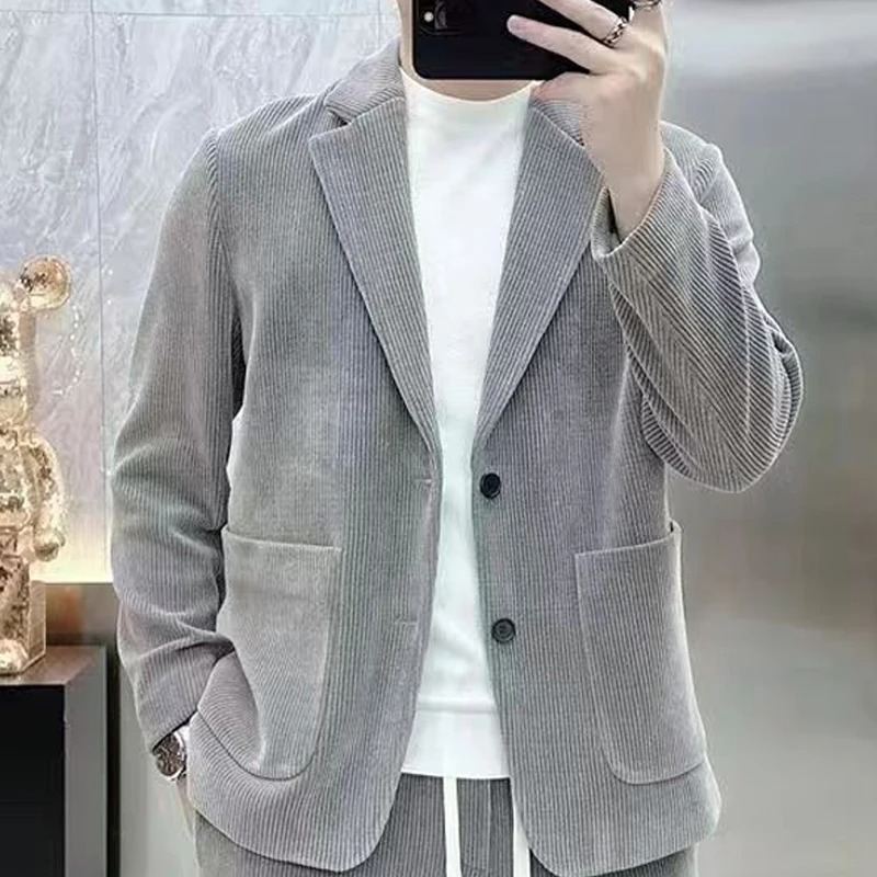 Modepak Heren Lente Herfst Lan - Mens Fashion Suits recensie en prijs