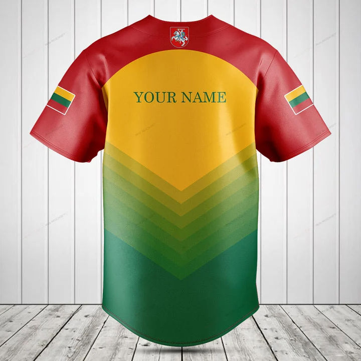 Aangepaste naam Litouwen vlag  - Men'S Fashion Names recensie en prijs
