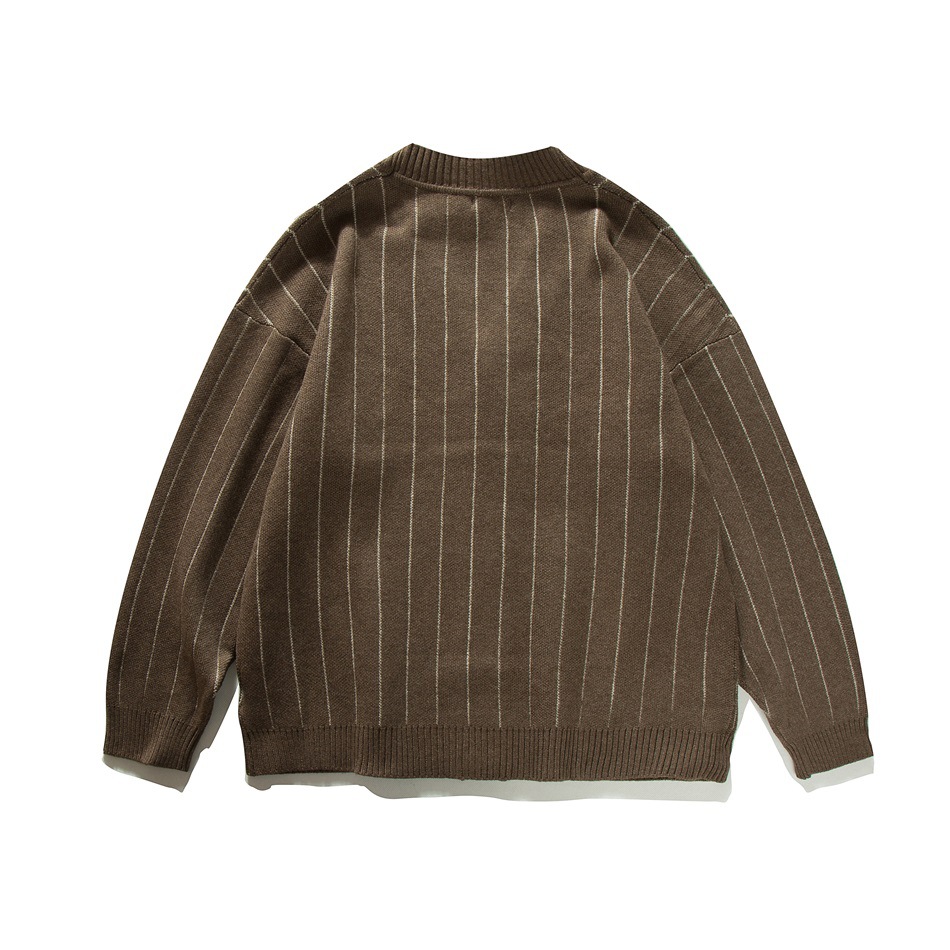 Lente Herfst Streep Vest Truie - Men'S Fashion V Neck Sweater recensie en prijs